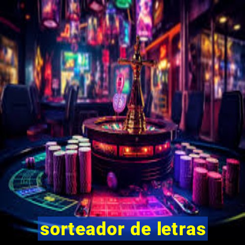 sorteador de letras